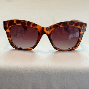 Joycoast Chloe Acetate and Walnut Sunglasses